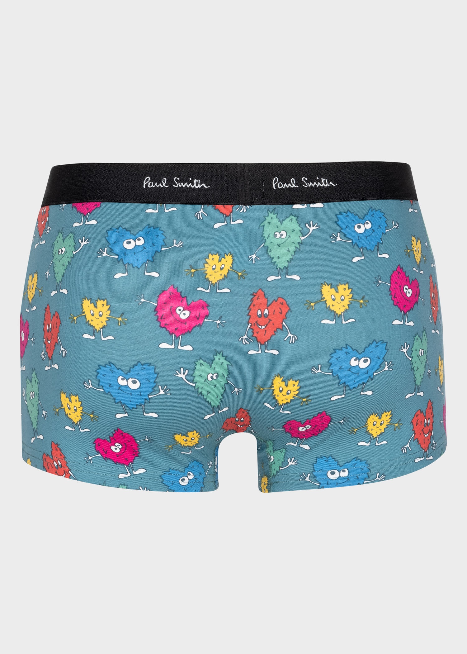 'Furry Hearts' Print Boxer Briefs - 2