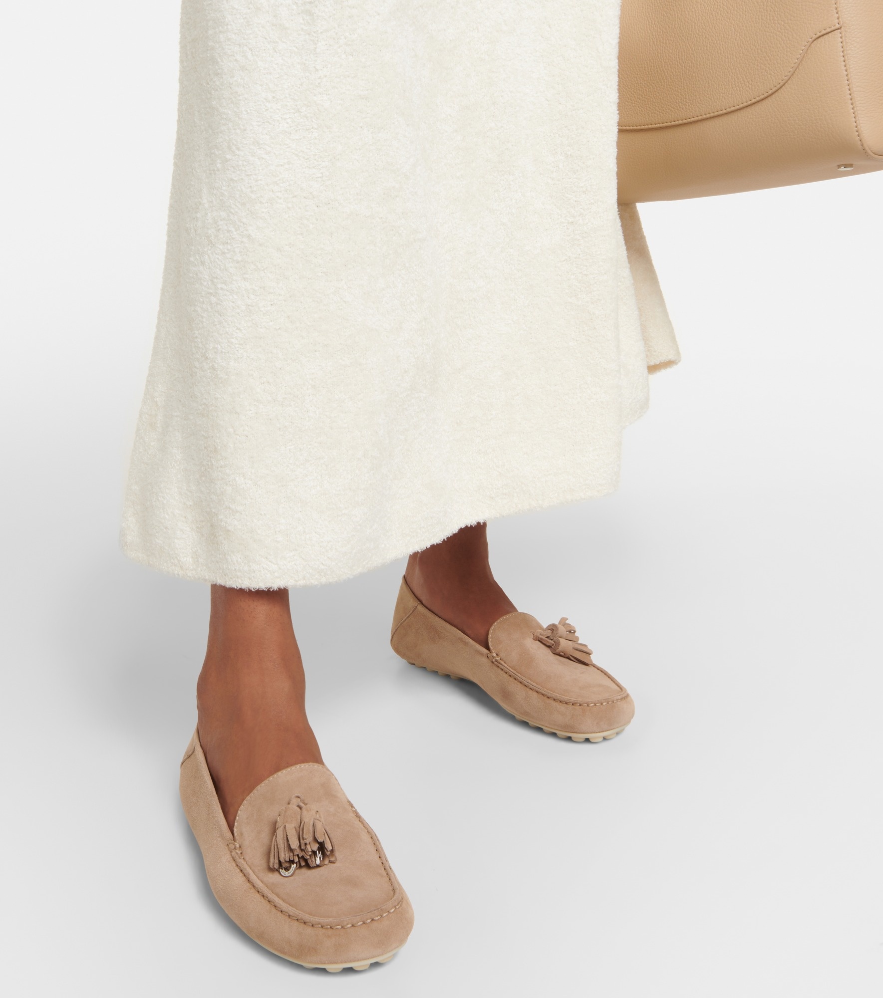 Dot Sole suede moccasins - 3