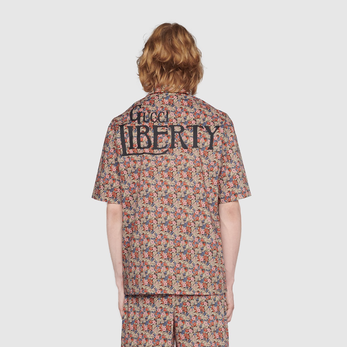 Gucci Liberty floral bowling shirt - 5