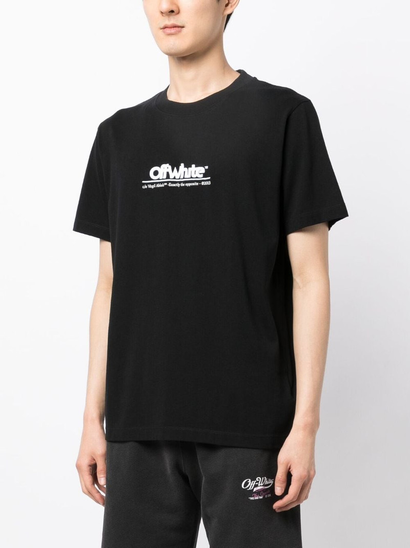 logo-embroidered T-shirt 3