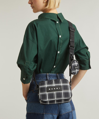 Marni Checkered Camera Bag outlook