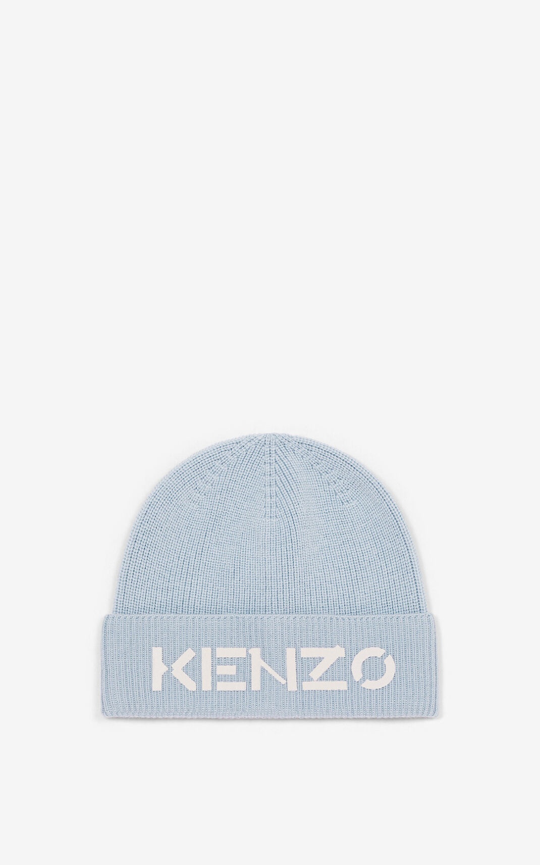 KENZO Logo knit beanie - 1