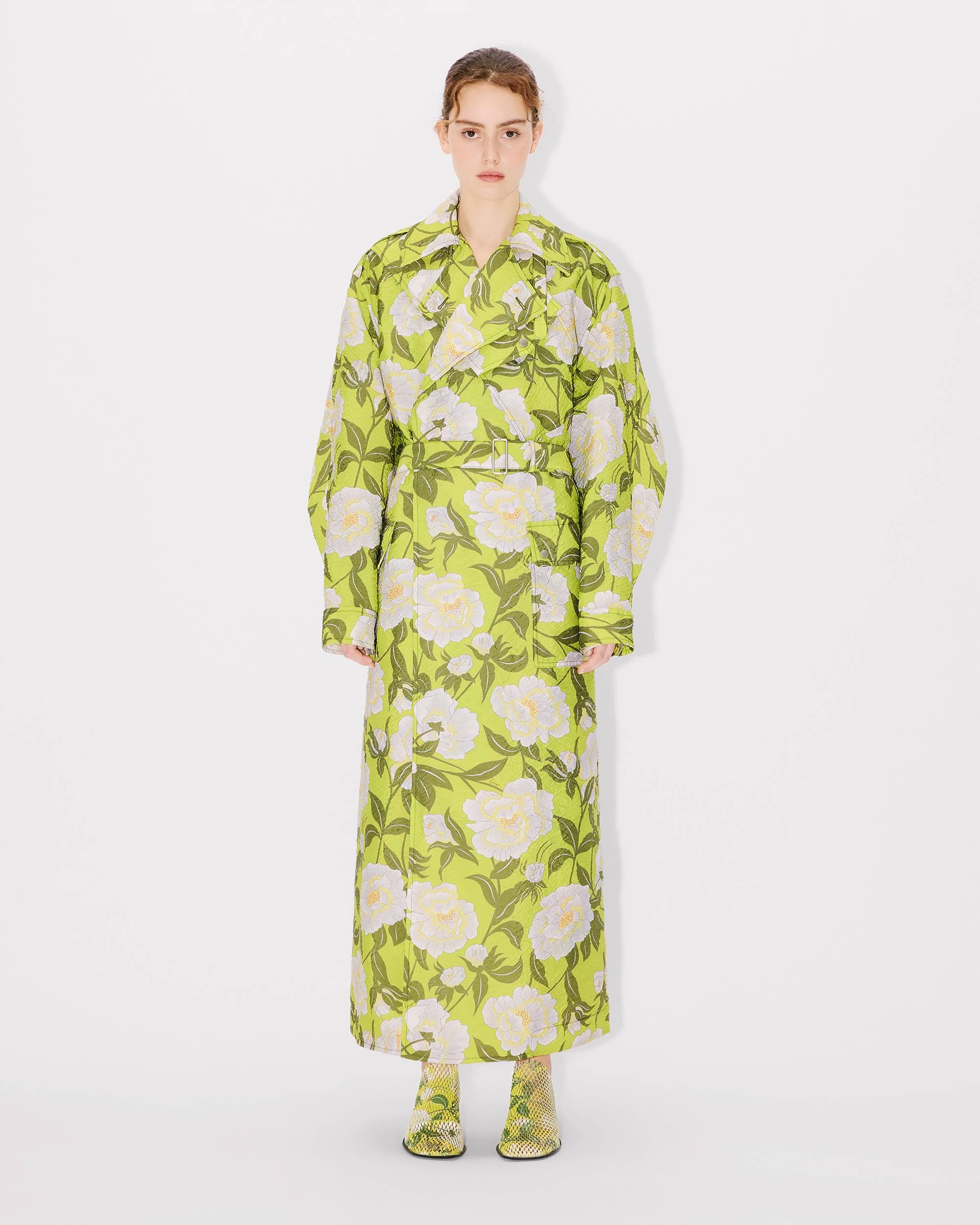 Trench with kimono sleeves - 3