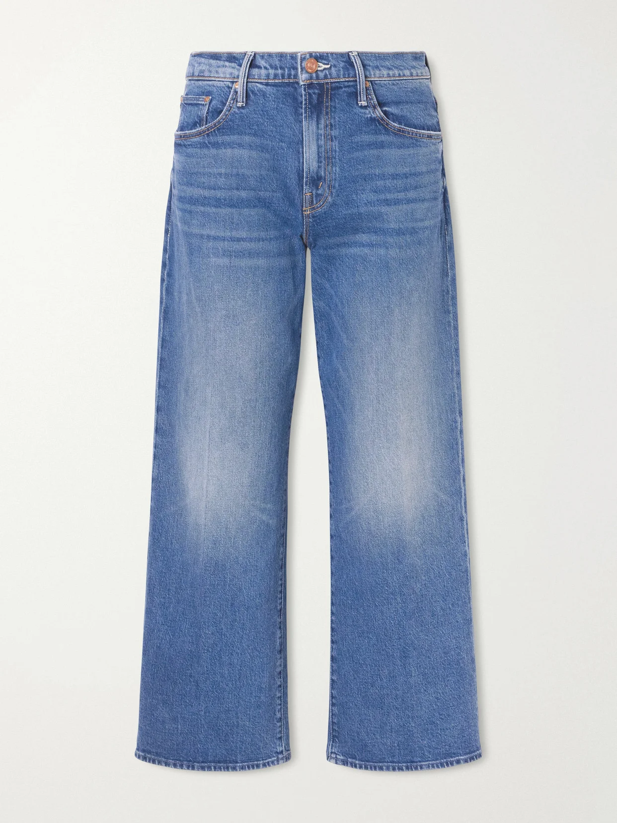 The Mid Rise Maven Flood Wide-leg Jeans - 1