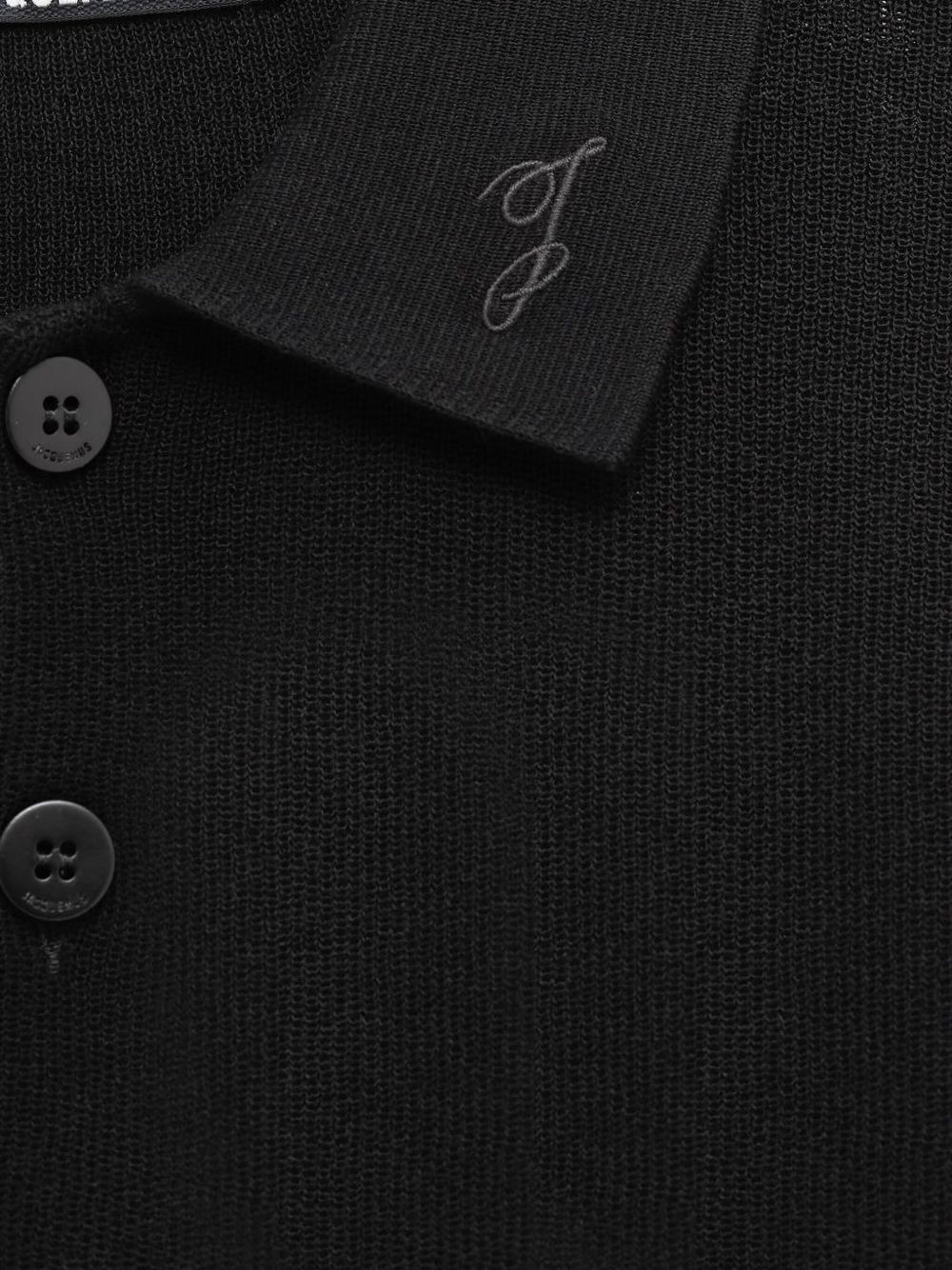 logo-embroidered patch-pocket knitwear sweater - 3