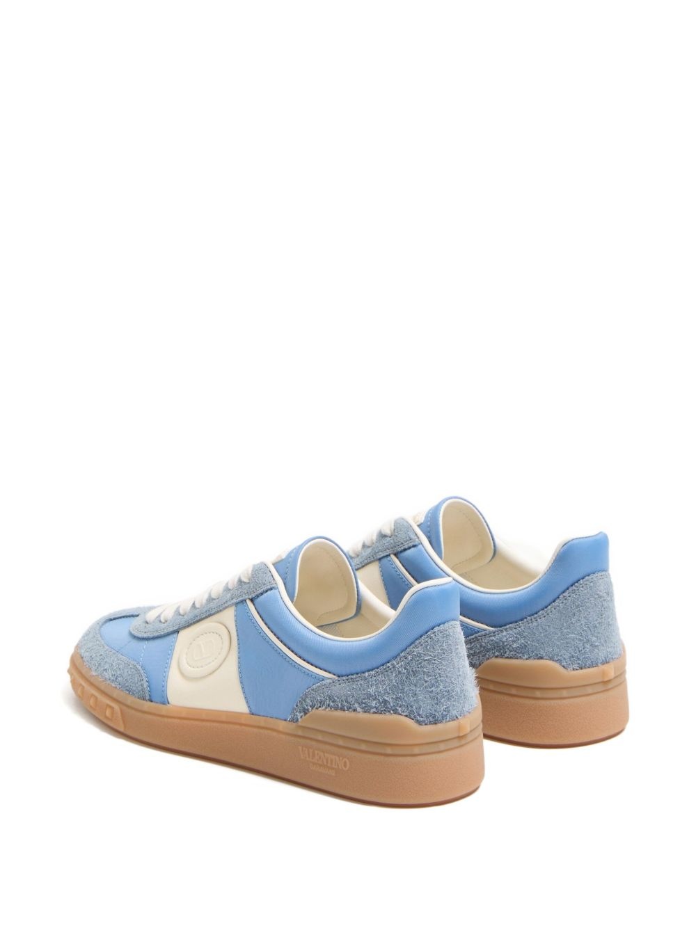 UPVILLAGE SNEAKER IN CRUST LEATHER WITH NAPPA CALFSKIN LEATHER BAND - 3