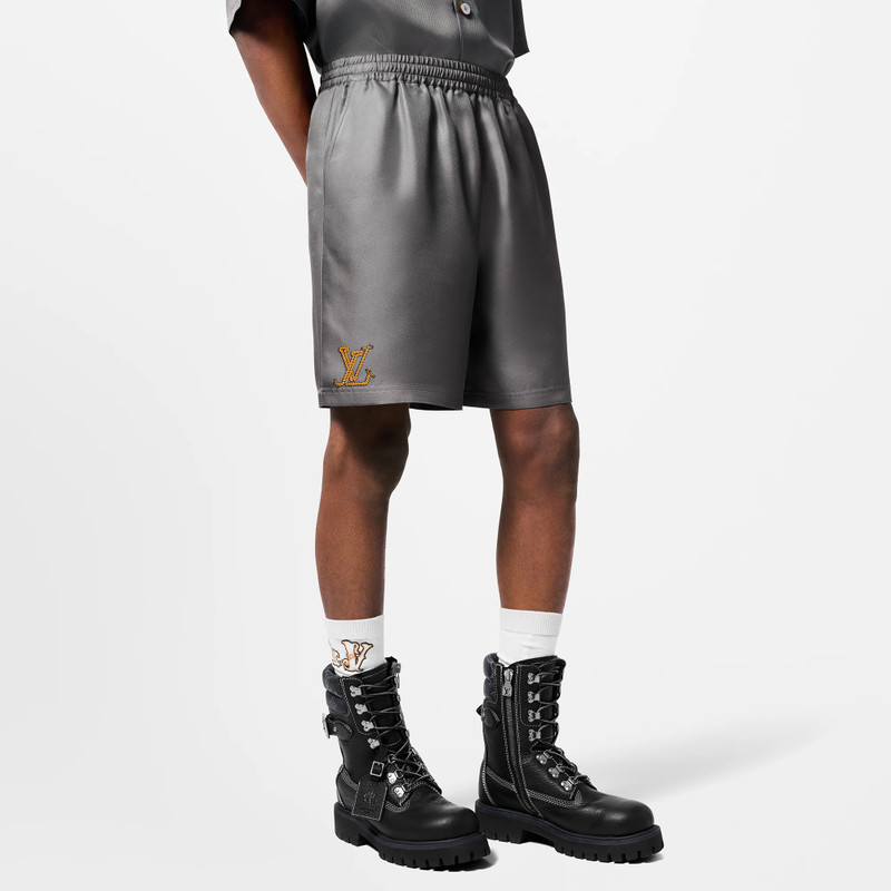 Louis Vuitton Printed Silk Shorts outlook