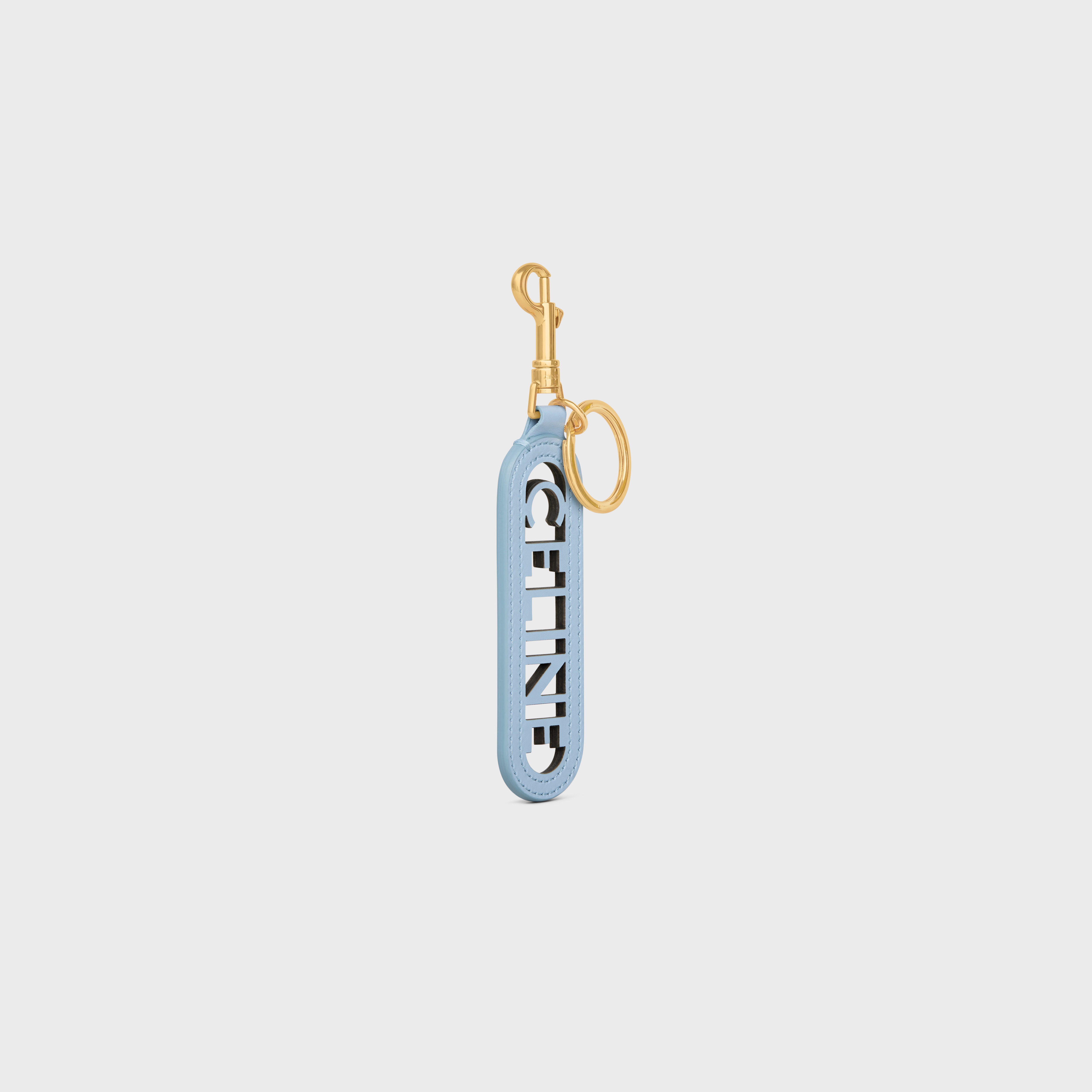 PERFORATED KEYRING CHARM CELINE in SMOOTH CALFSKIN - 2
