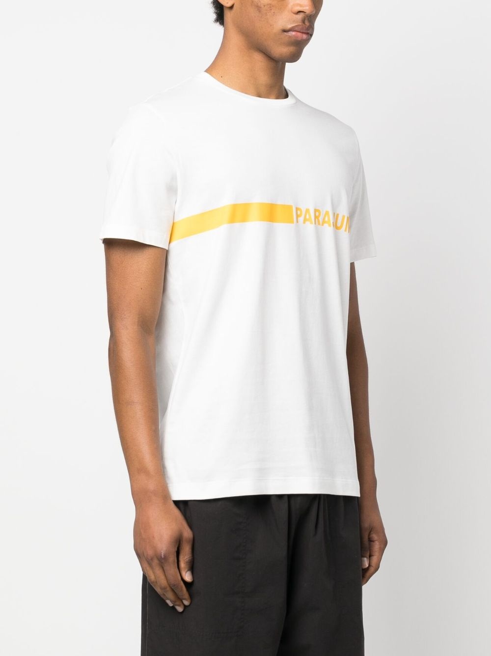 logo-print cotton T-shirt - 3