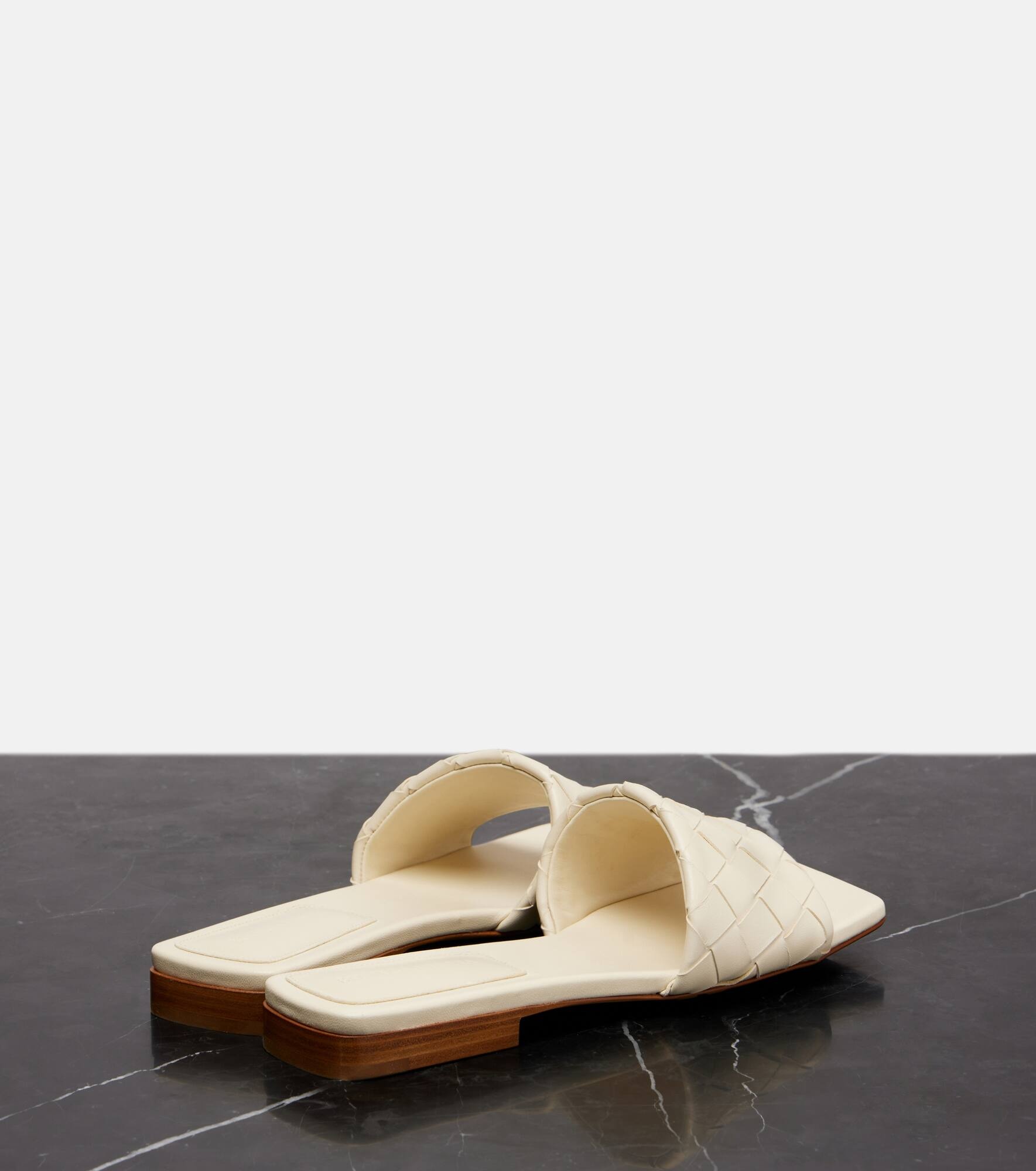 Parco Intrecciato leather slides - 2