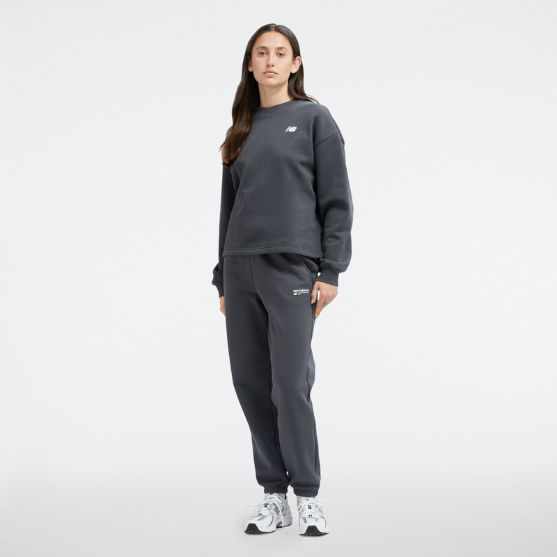 Linear Heritage Brushed Back Fleece Crewneck 8