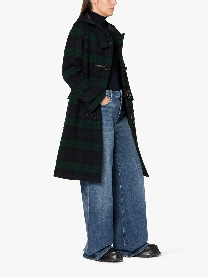 Mackintosh INVERALLAN BLACK WATCH WOOL DUFFLE COAT outlook