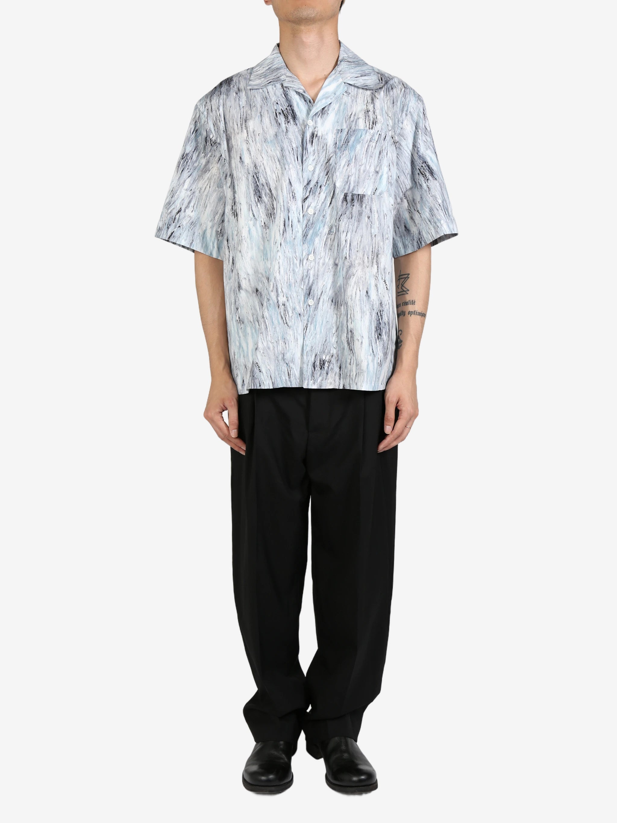 MARNI Men Printed Dyed Shirt - 4