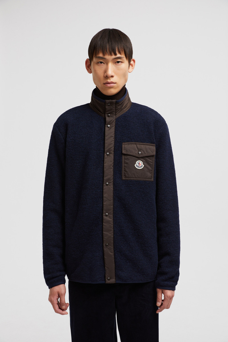 Wool Blend Zip-Up Sweatshirt 3