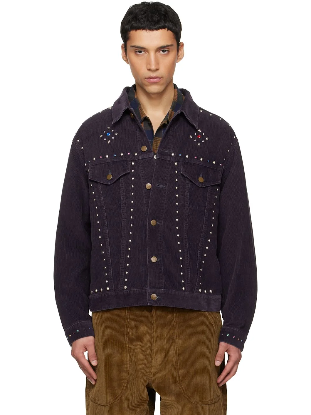 Black Studded Jacket - 1