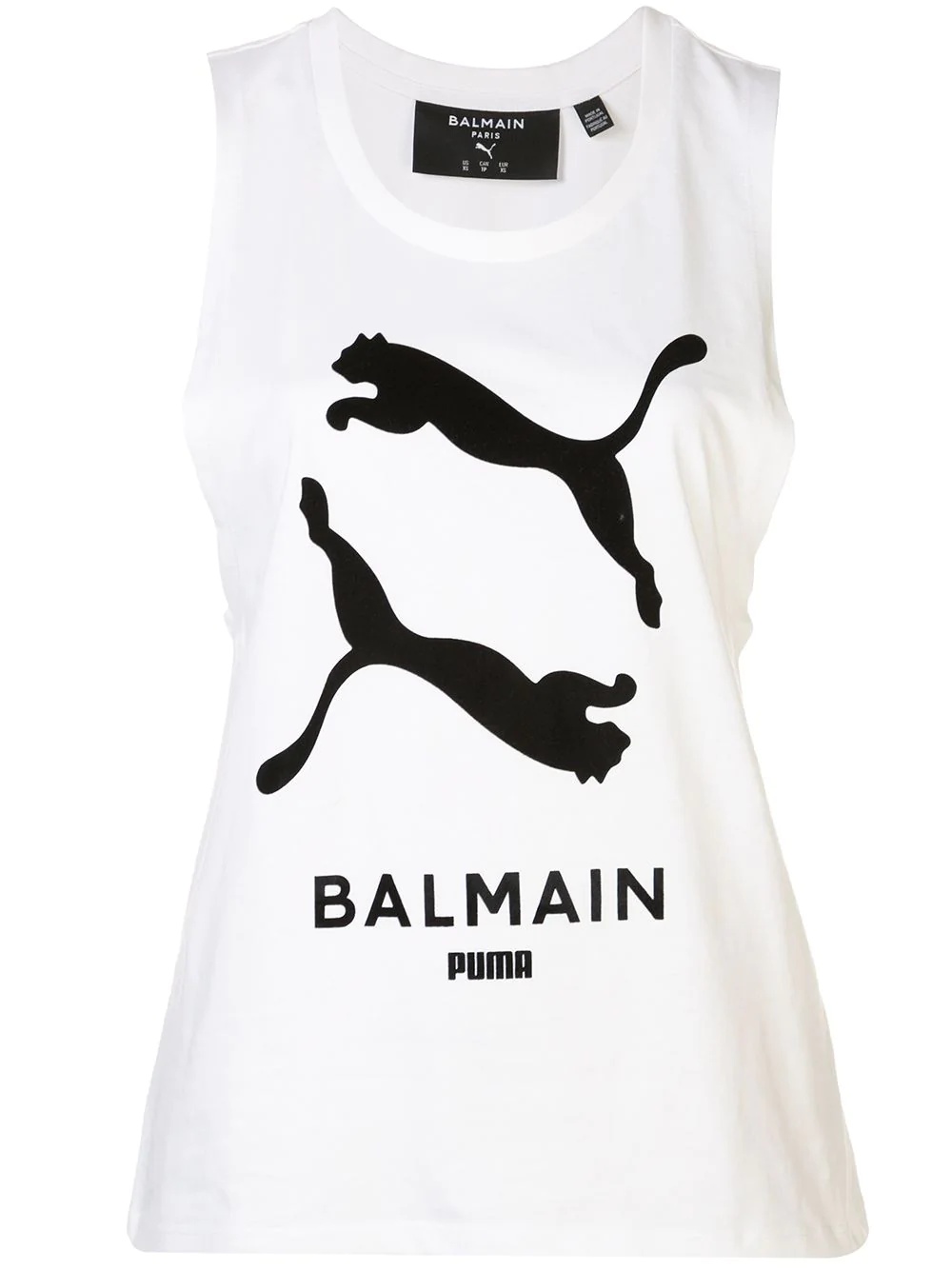 x Balmain logo tank top - 1