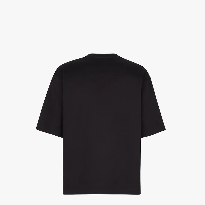 Black jersey T-shirt 2