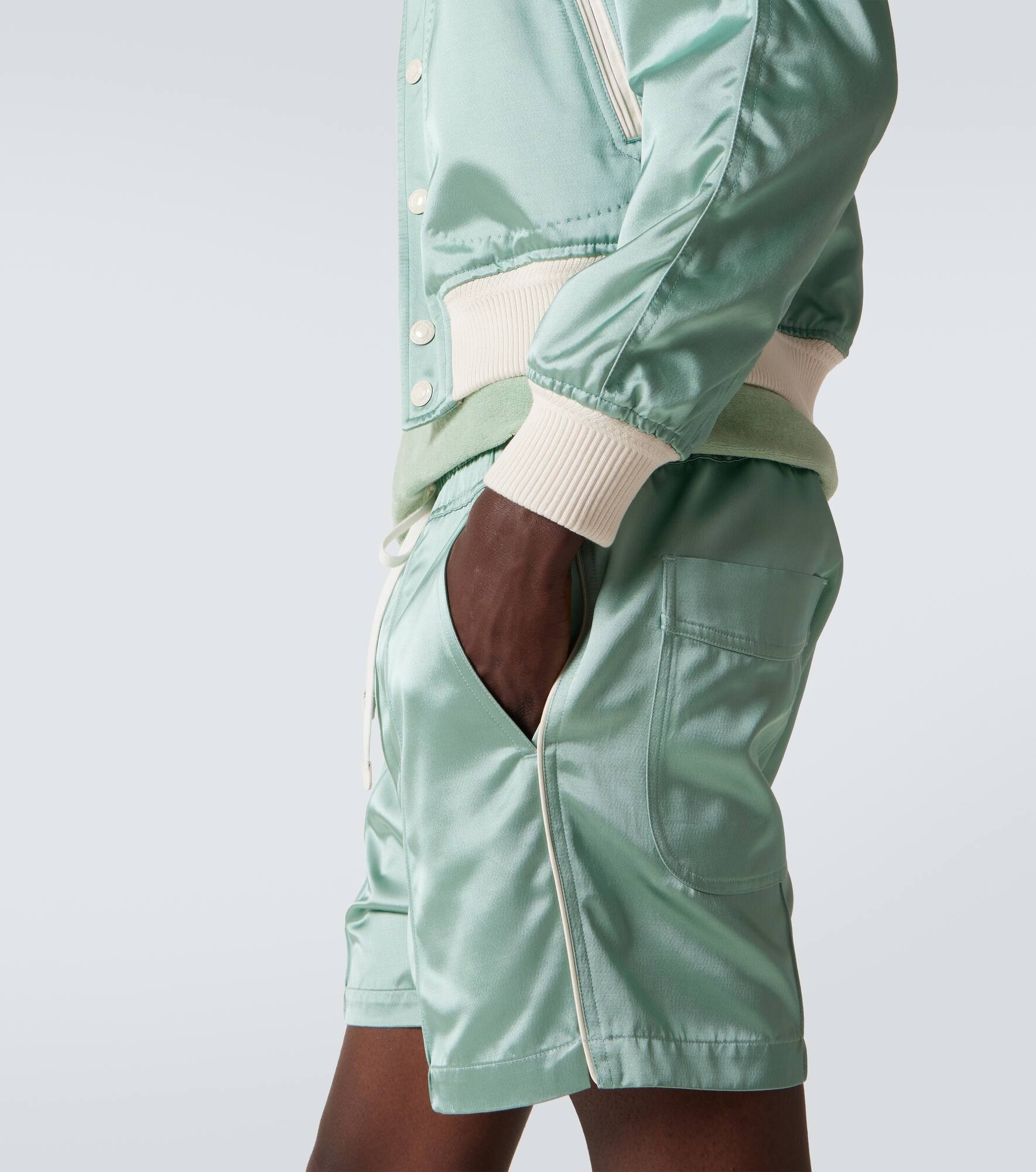 Satin bomber jacket - 6