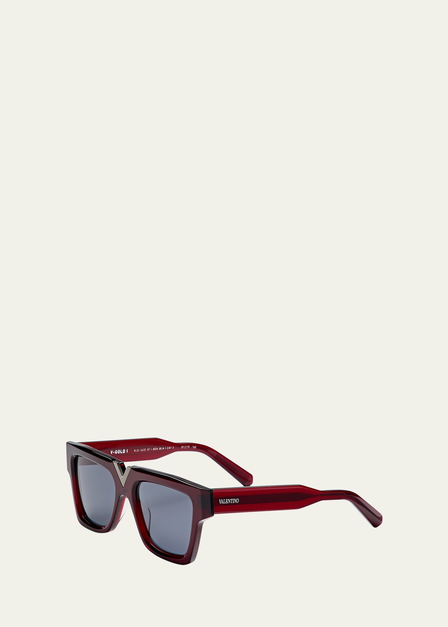 V-Gold I Acetate Square Sunglasses - 2