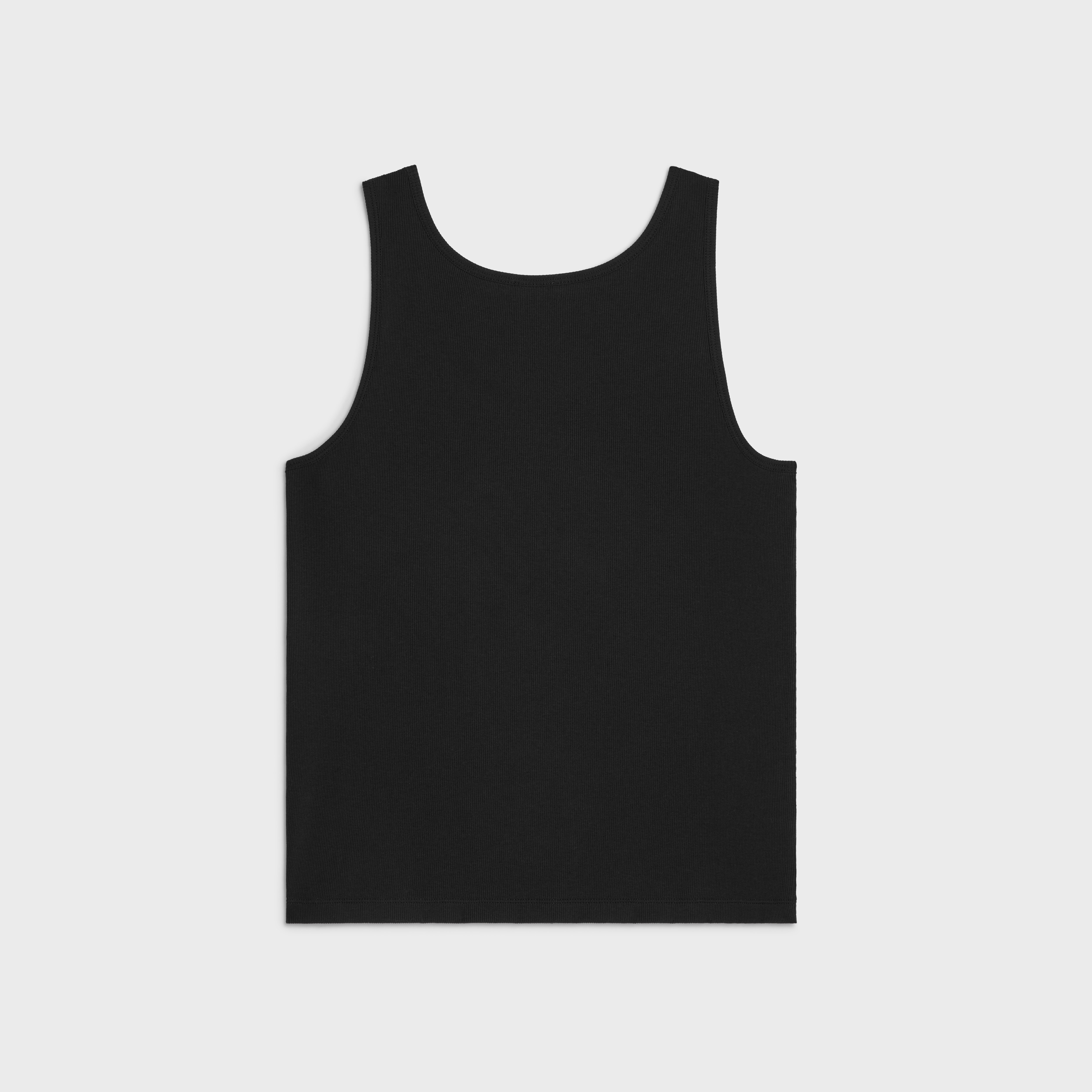 triomphe tank top in silk jersey - 2