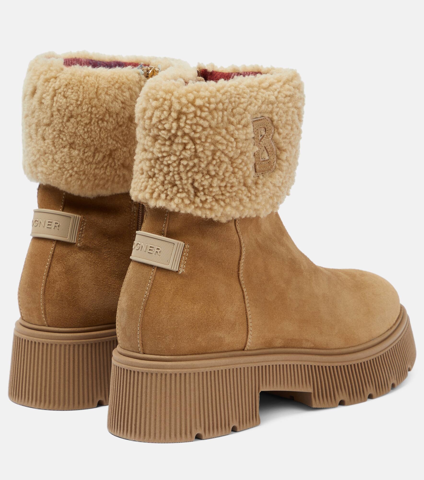 Turin suede and shearling ankle boots - 3