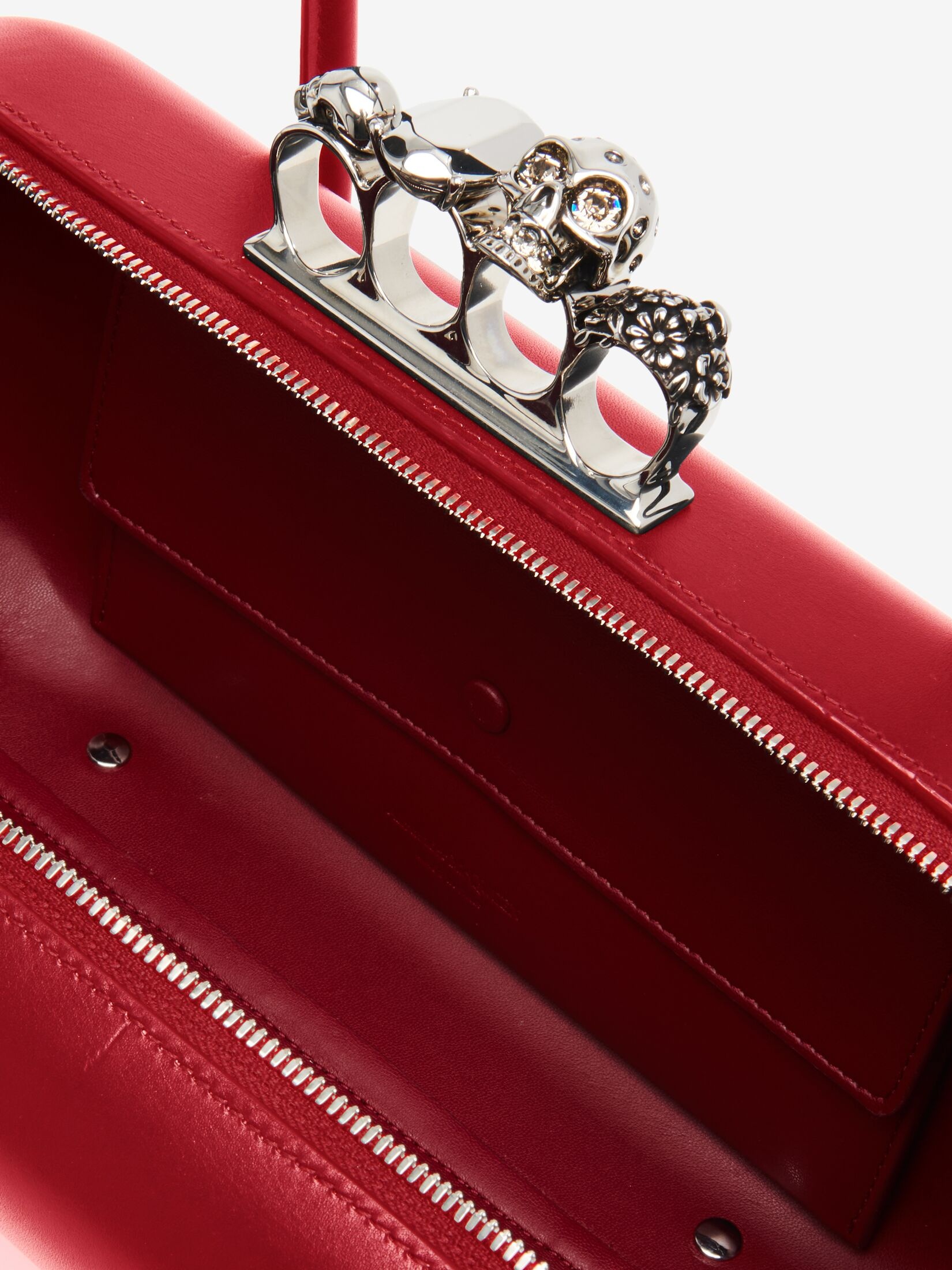 Women's The Reverse Clutch in Blood Red 4
