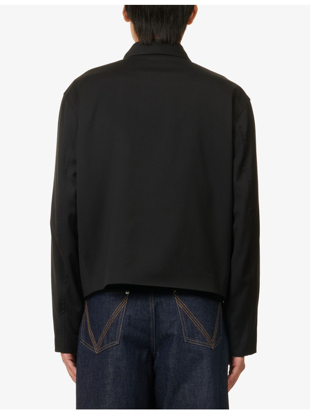 Mini Relaxed-Fit Wool Jacket - 4