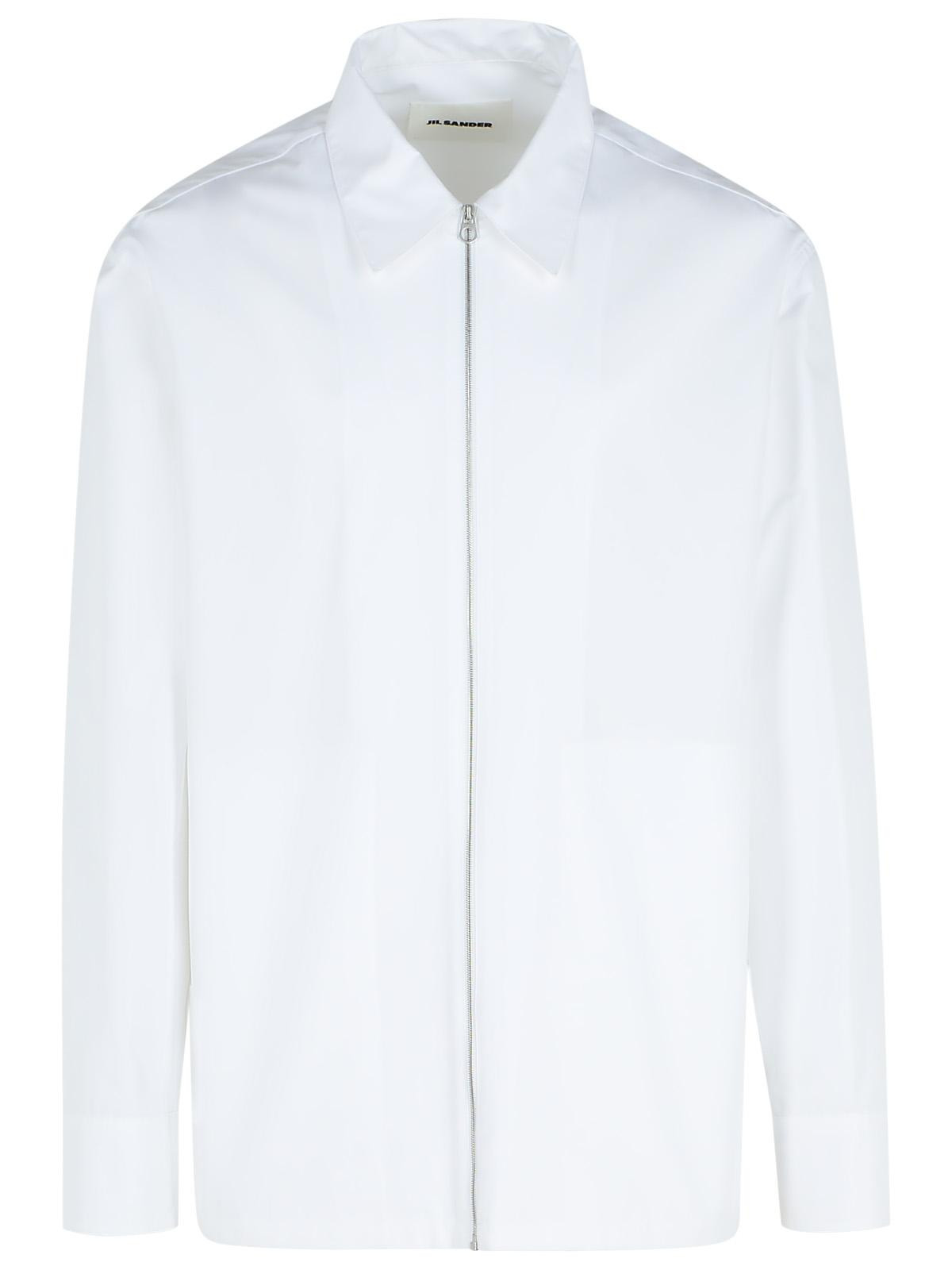 Jil Sander White Cotton Shirt Men - 1