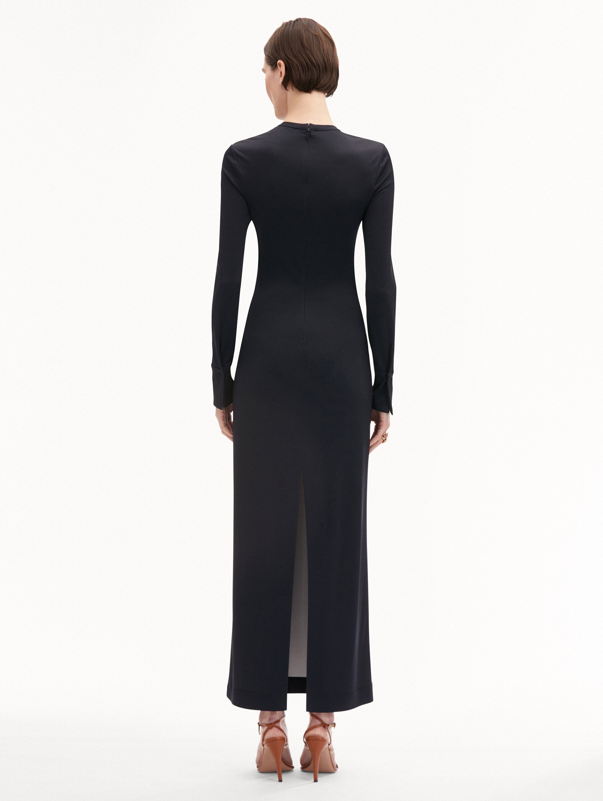 ORCHID JERSEY DRESS - 3