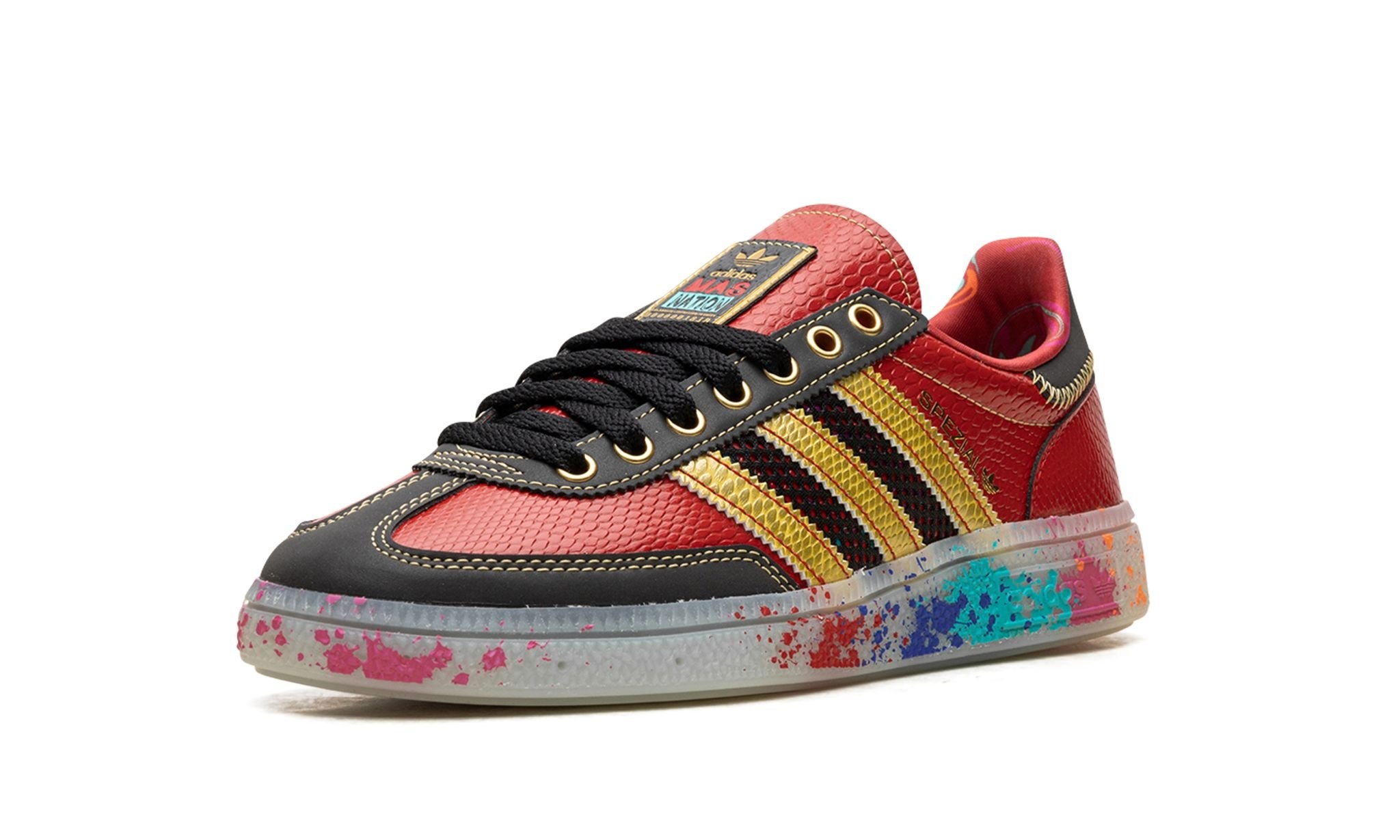 Handball Spezial "S.E.E.D. - Scarlet Gold Paint Splatter" - 4