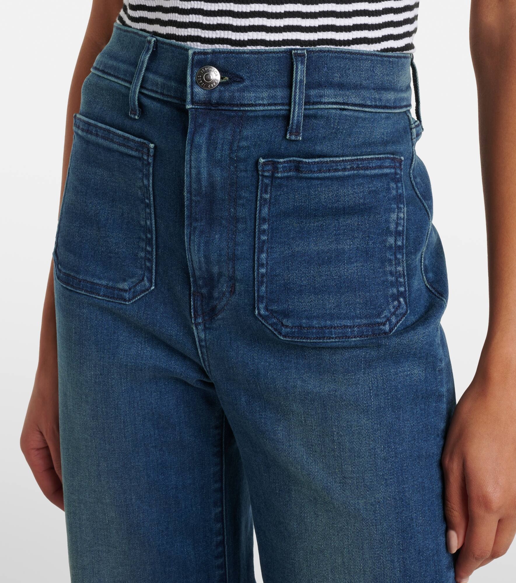 Crosbie high-rise flared jeans - 4