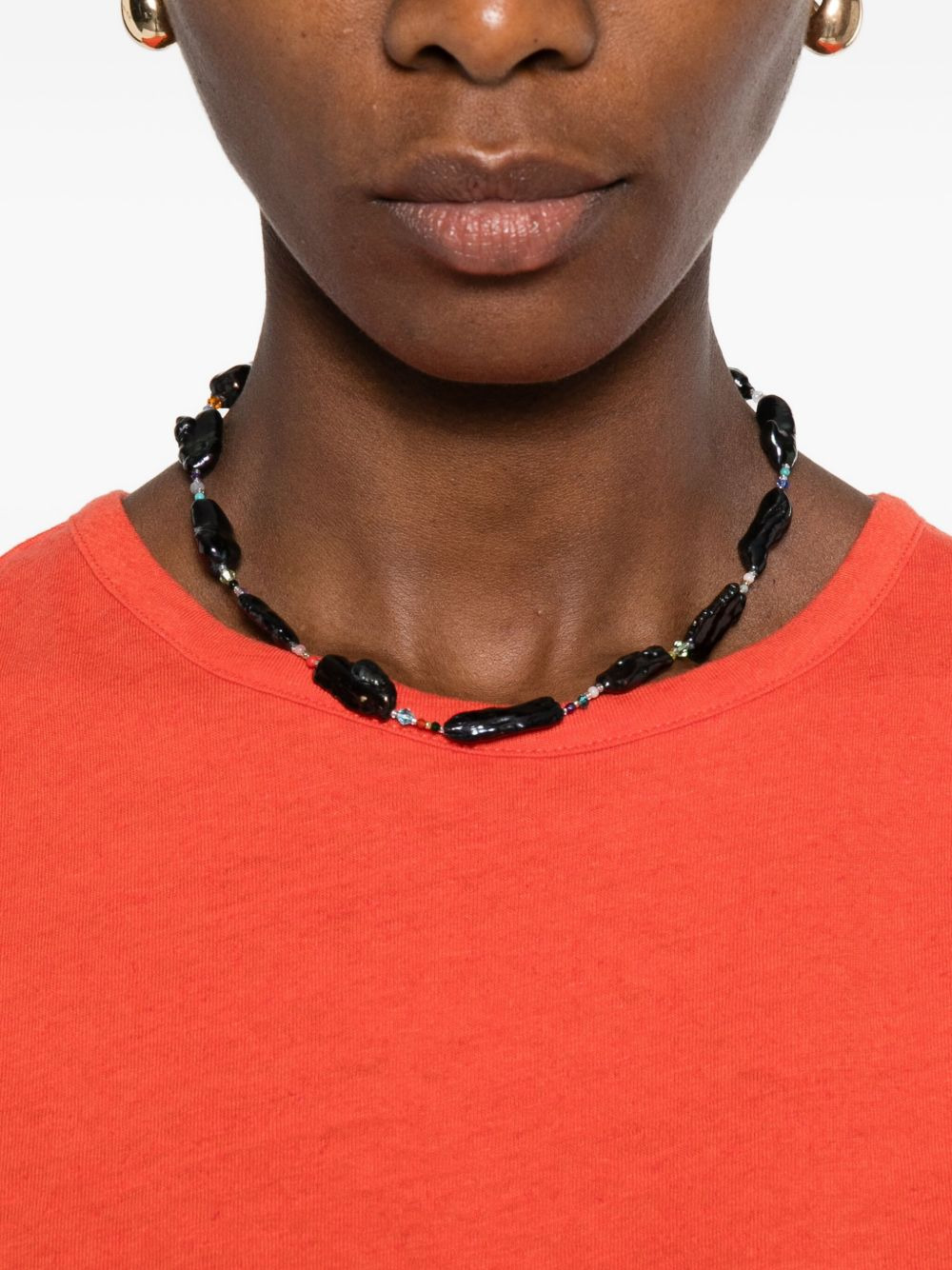 round-neck sleeveless top - 5