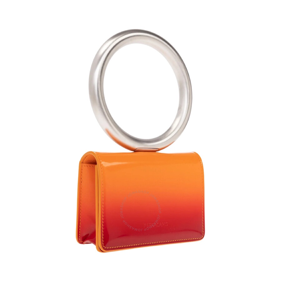 Open Box - Ferragamo Logo Print Micro Pouch - 3