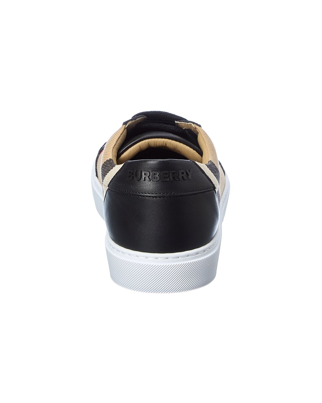 Burberry House Check Canvas & Leather Sneaker - 3