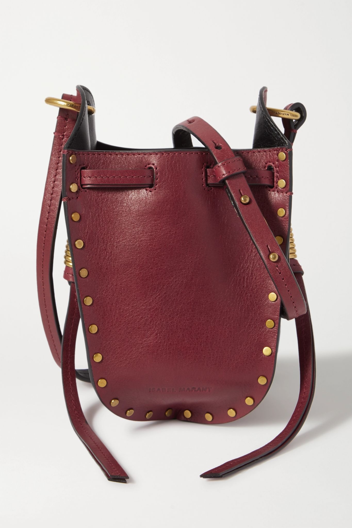 Radji studded leather bucket bag - 1