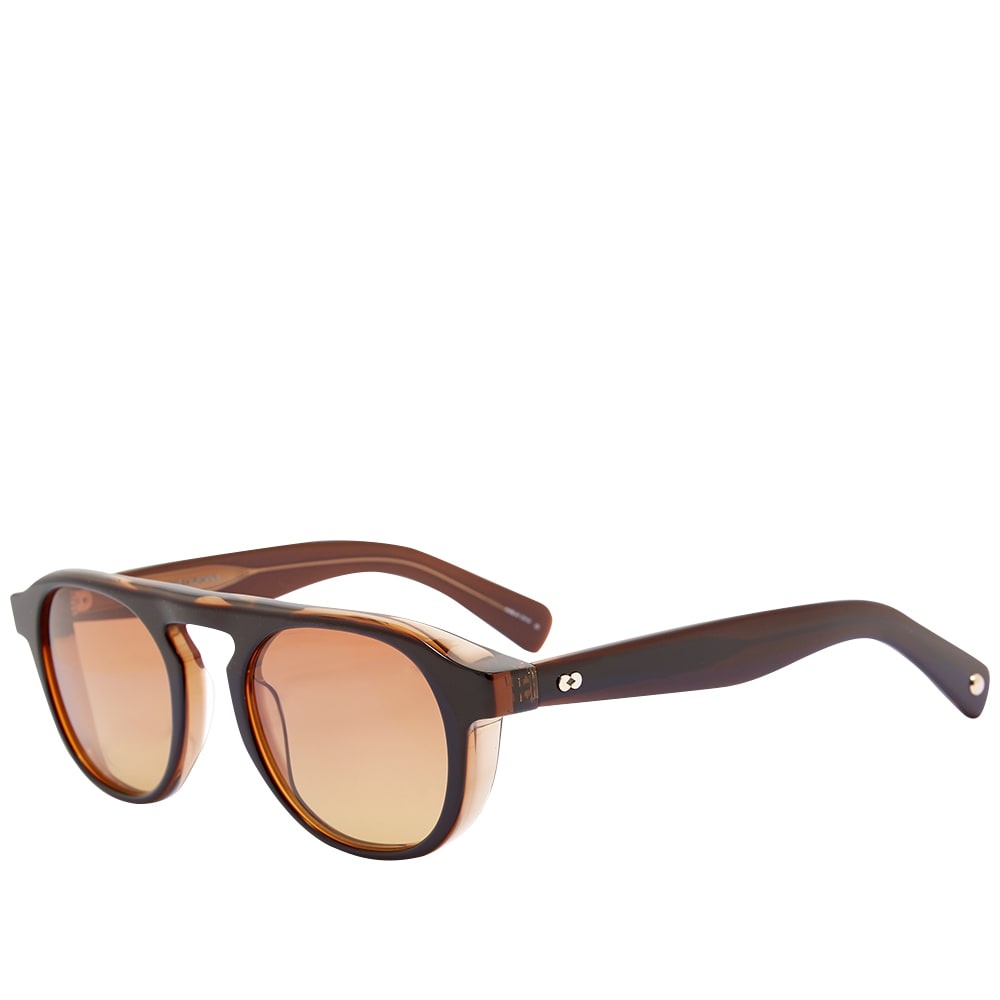 Garrett Leight Harding 49 Amaro Laminate Sunglasses - 1