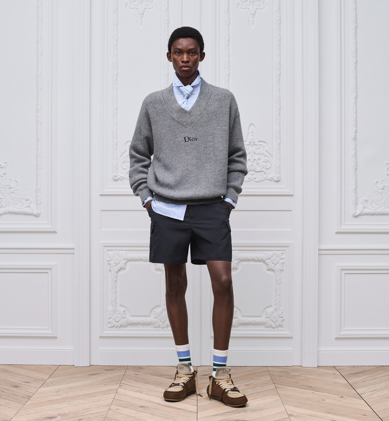 Cargo Shorts with Dior Embroidery 3