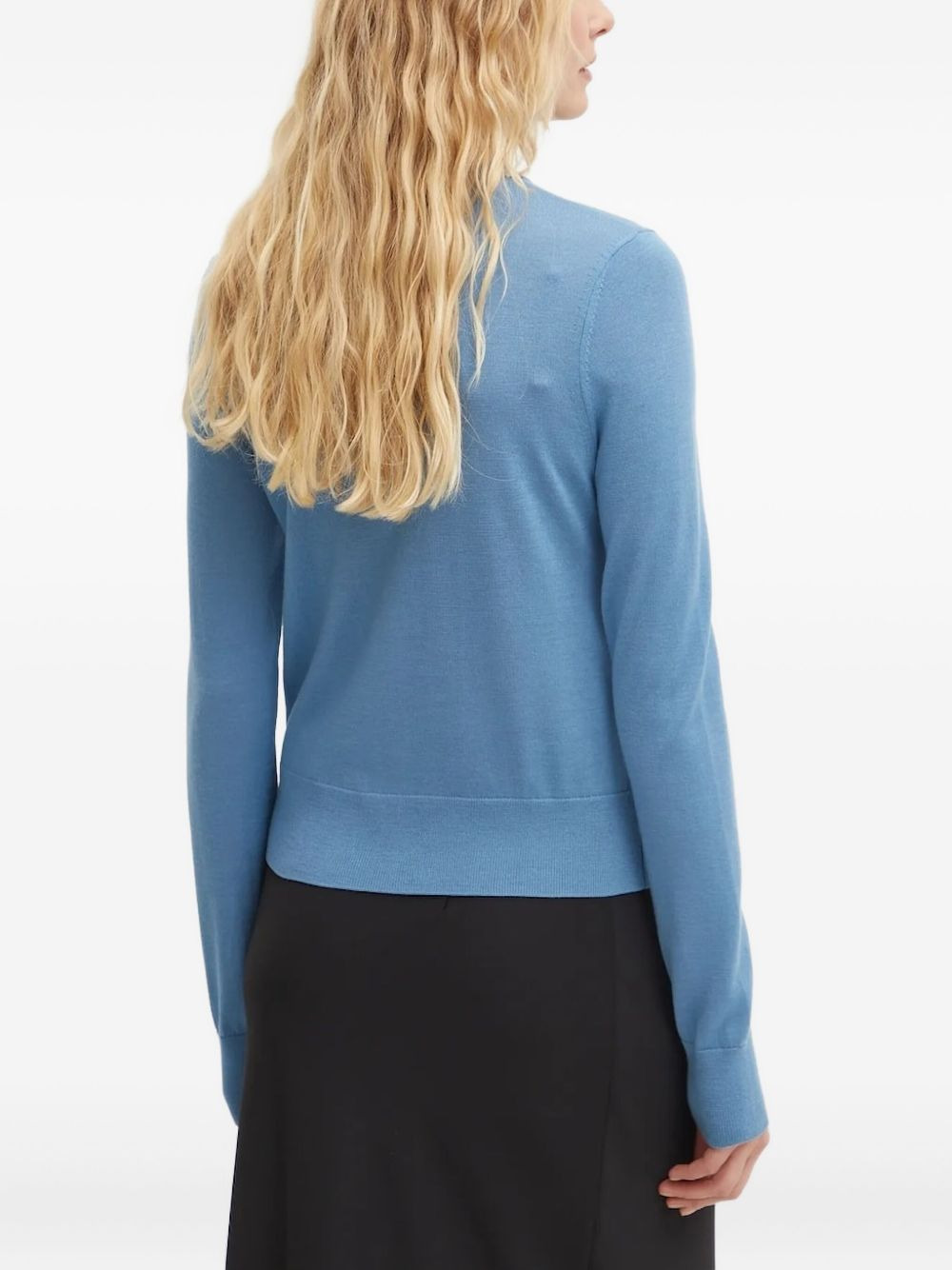 button-front cardigan - 2