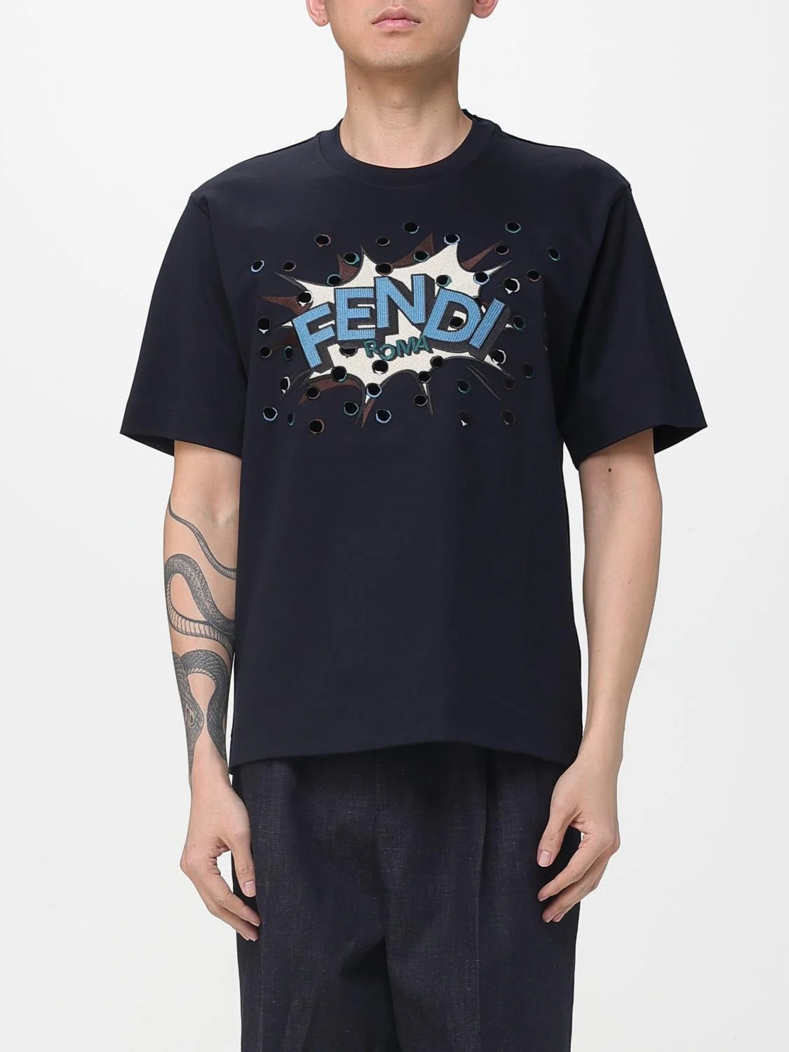 T-shirt men Fendi - 1