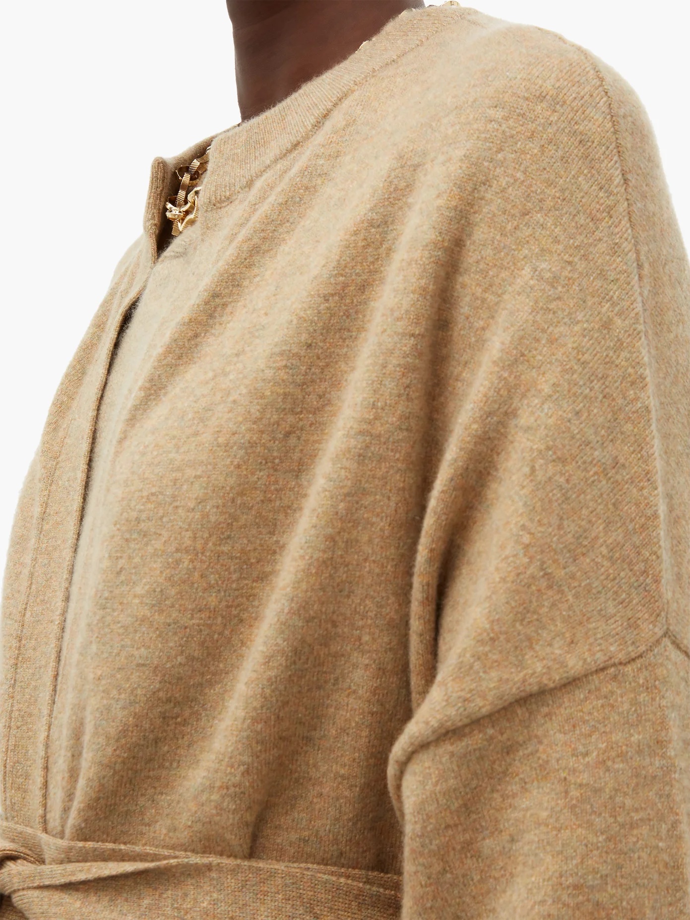 No. 105 Big Coat stretch-cashmere coat - 4