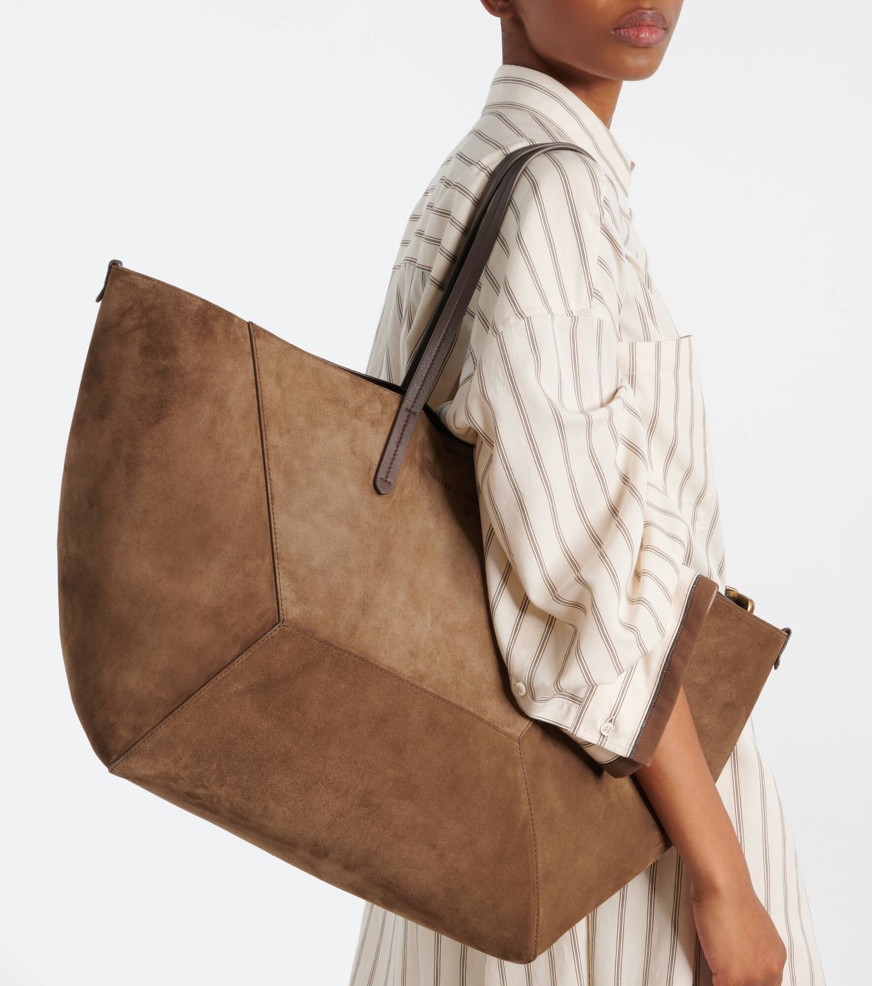 BC Duo Large suede tote bag - 2