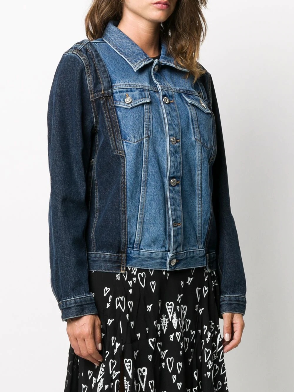 reconstructed denim jacket - 3