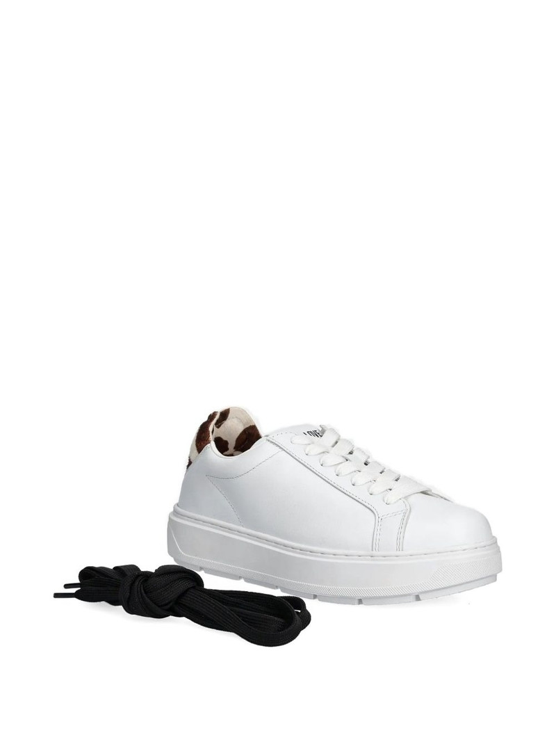 Moschino lace-up sneakers outlook