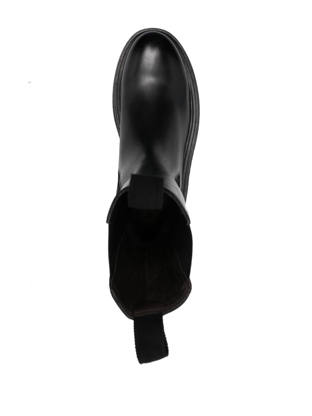 chunky-sole leather boots - 7