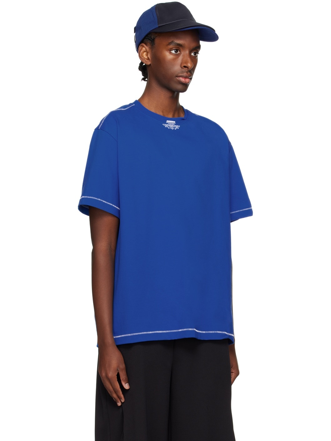 Blue Printed T-Shirt - 2