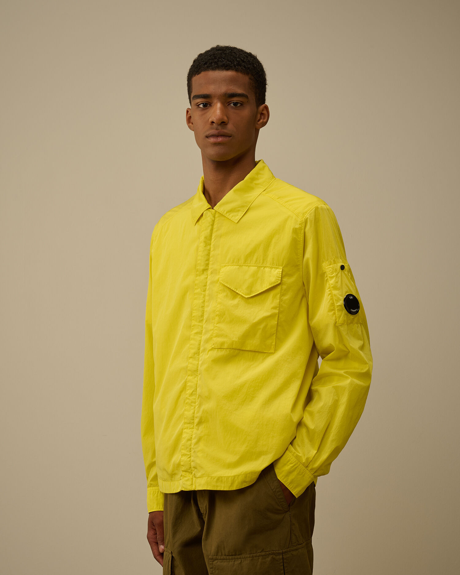 Chrome-R Lens Zipped Overshirt - 3