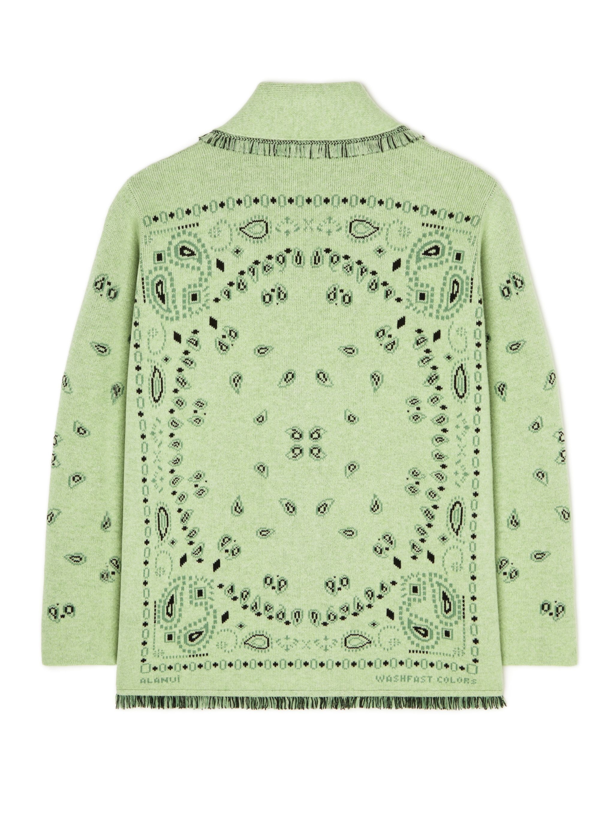 Bandana Jacquard Cardigan - 3