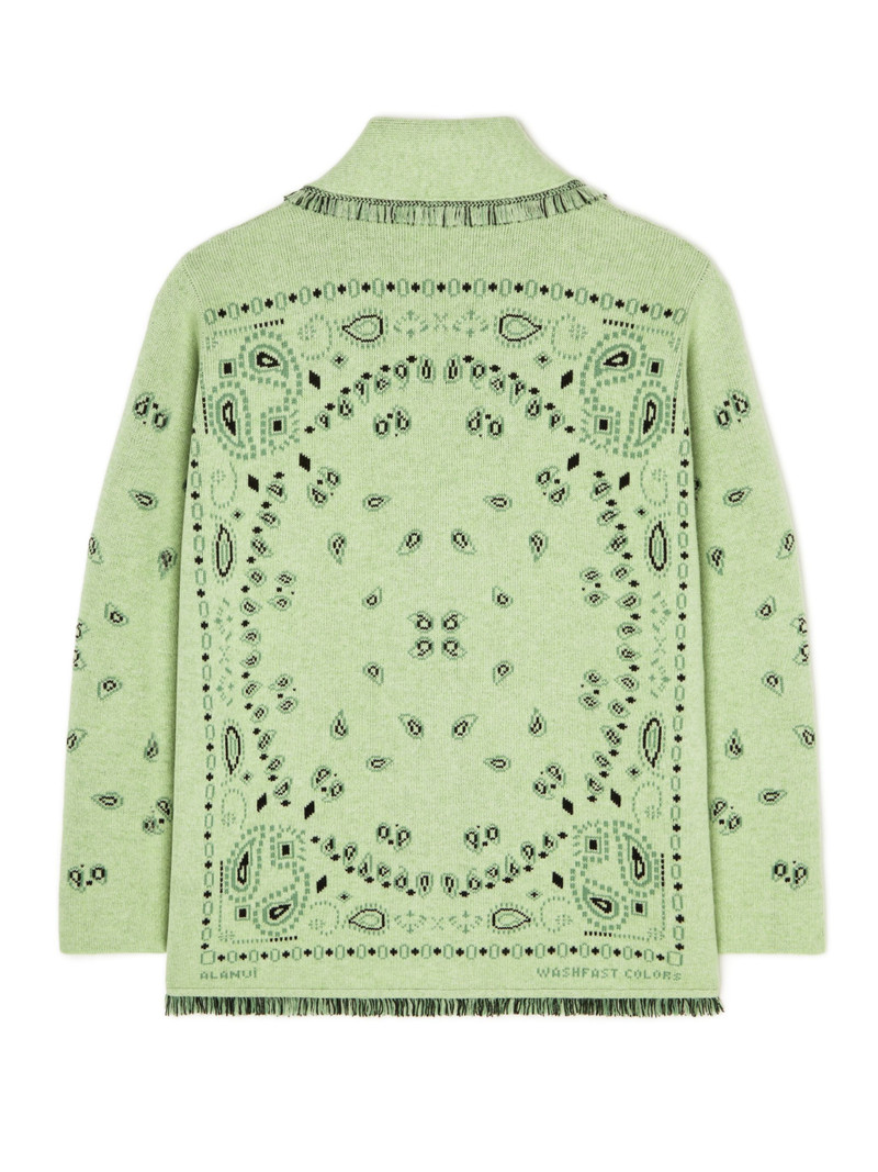 Bandana Jacquard Cardigan 3
