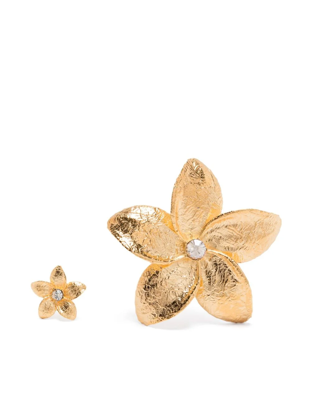 flower-shaped earrings - 1