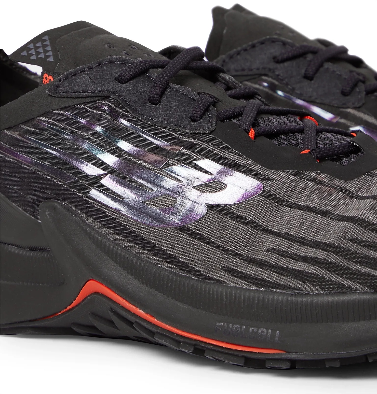 FuelCell Speedrift Felt-Trimmed Woven Running Sneakers - 6